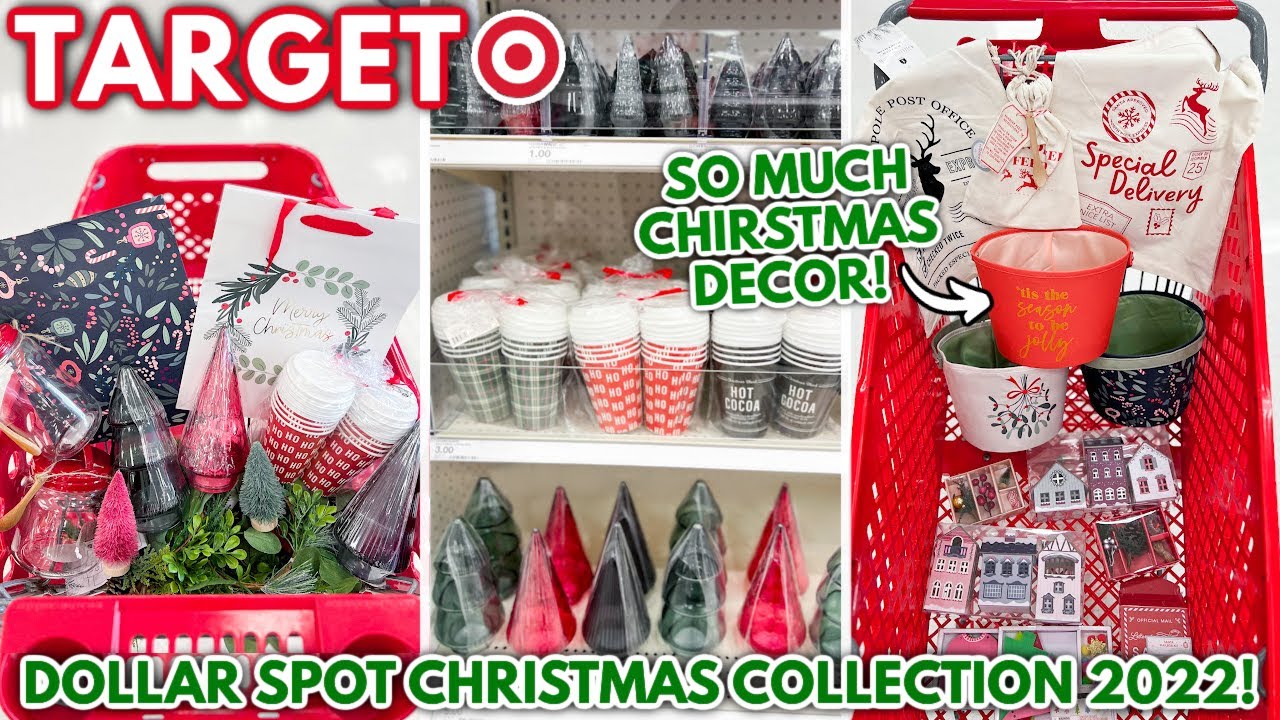 *NEW* TARGET DOLLAR SPOT CHRISTMAS COLLECTION 2022 🎄 | Christmas Decor w/ Christmas Decorating Ideas