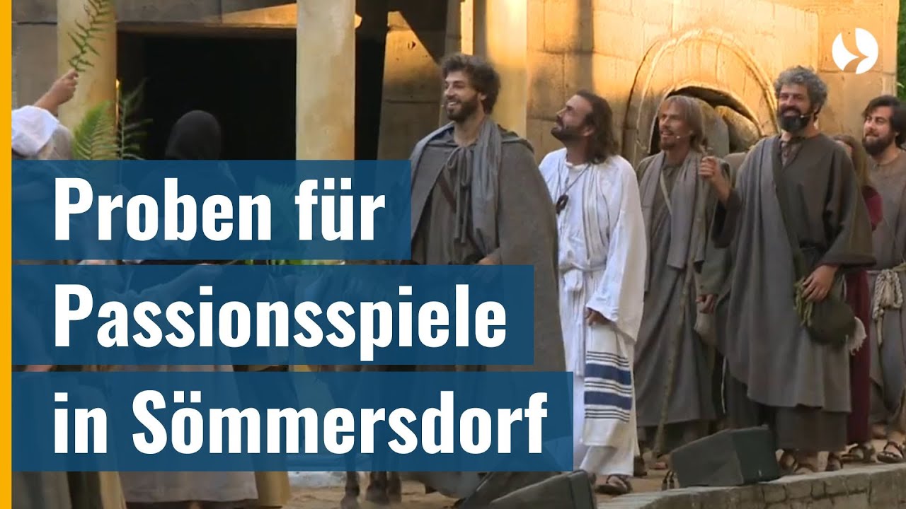 Die Leidensgeschichte Jesu auf der großen Bühne – Fränkische Passionsspiele kehren 2024 zurück