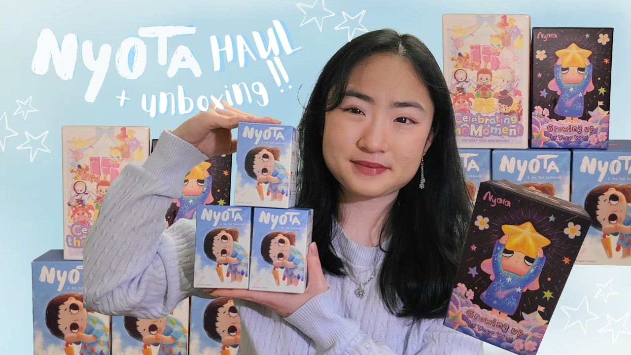 NYOTA HAUL + UNBOXINGS ⋆.˚ ᡣ𐭩 .𖥔˚