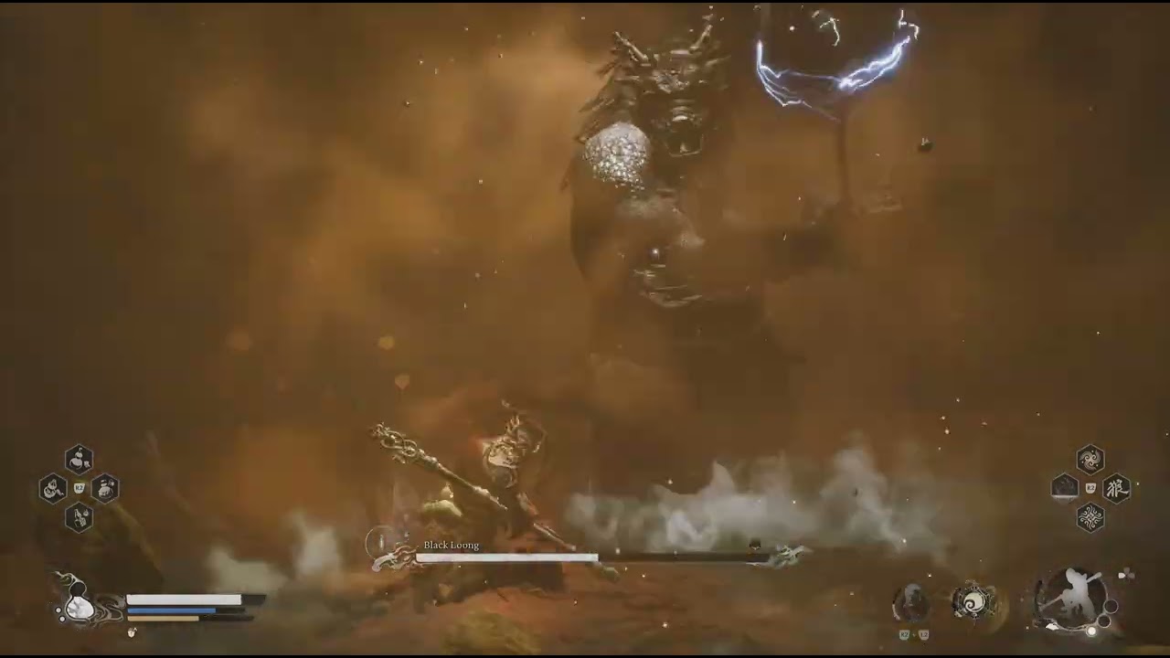 Black Myth Wukong Black Loong Boss Fight