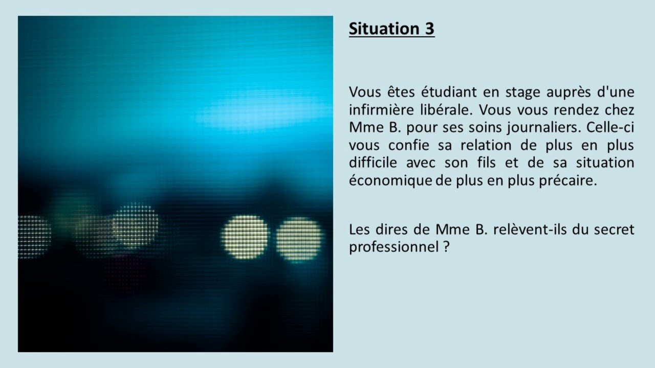 Révisions UE 1.3 - Législation Éthique  Déontologie- Le secret professionnel