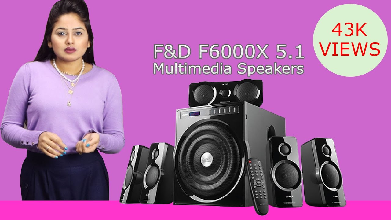 F&D F6000X Unboxing video