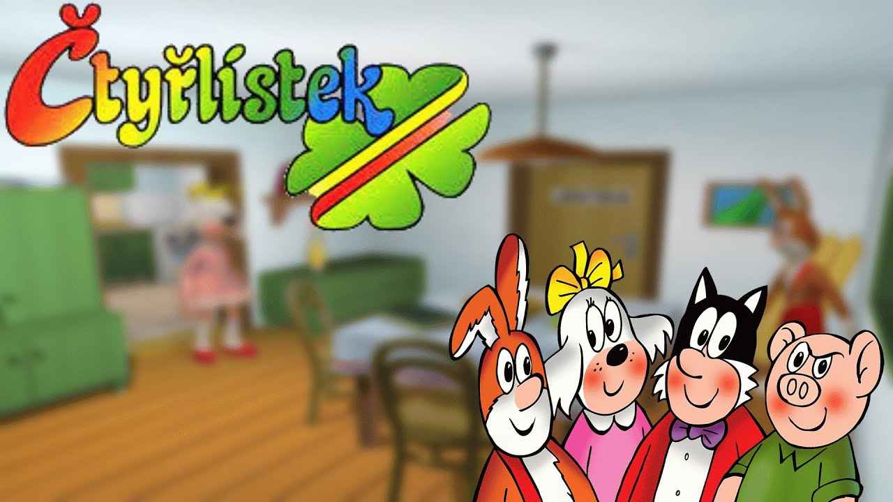 jenik239 hraje - Čtyřlístek CD-Romek 14 - Zítra se bude tapetovat