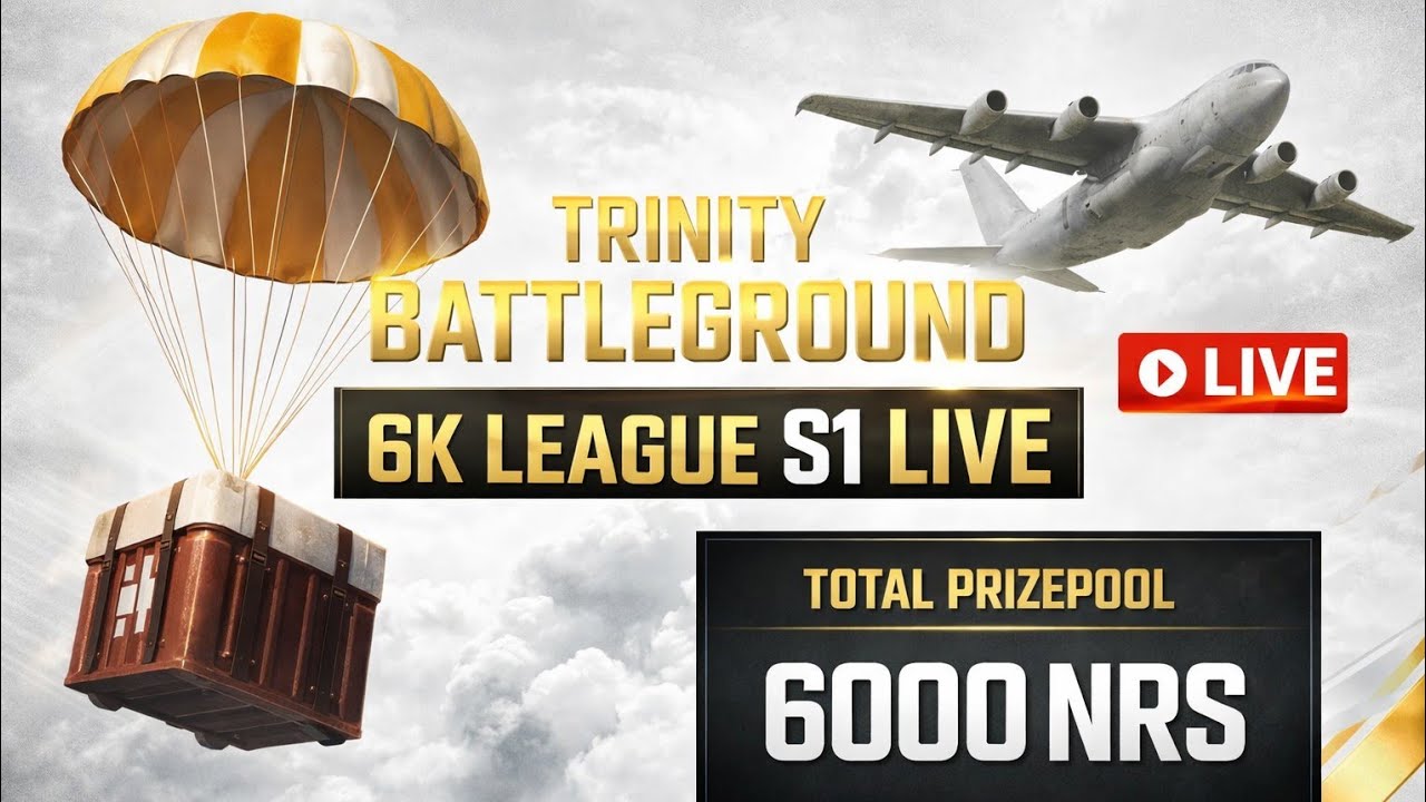 [NP] TRINITY BATTLEGROUND 6K LEAGUE S1 | PUBG MOBILE | TRINITY ESPORTS| 🇳🇵🇳🇵