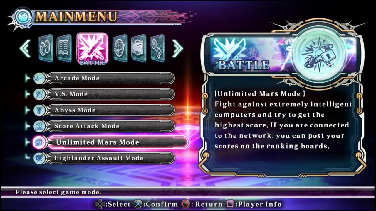 blazblue unlimited mars; mu/ bang round 7
