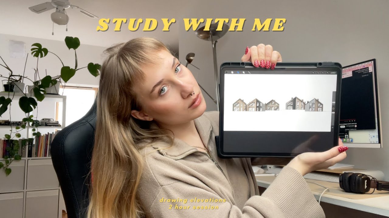 2 Hour Study With Me 🍁 | Cozy Autumn Vibes | Rain Ambience |