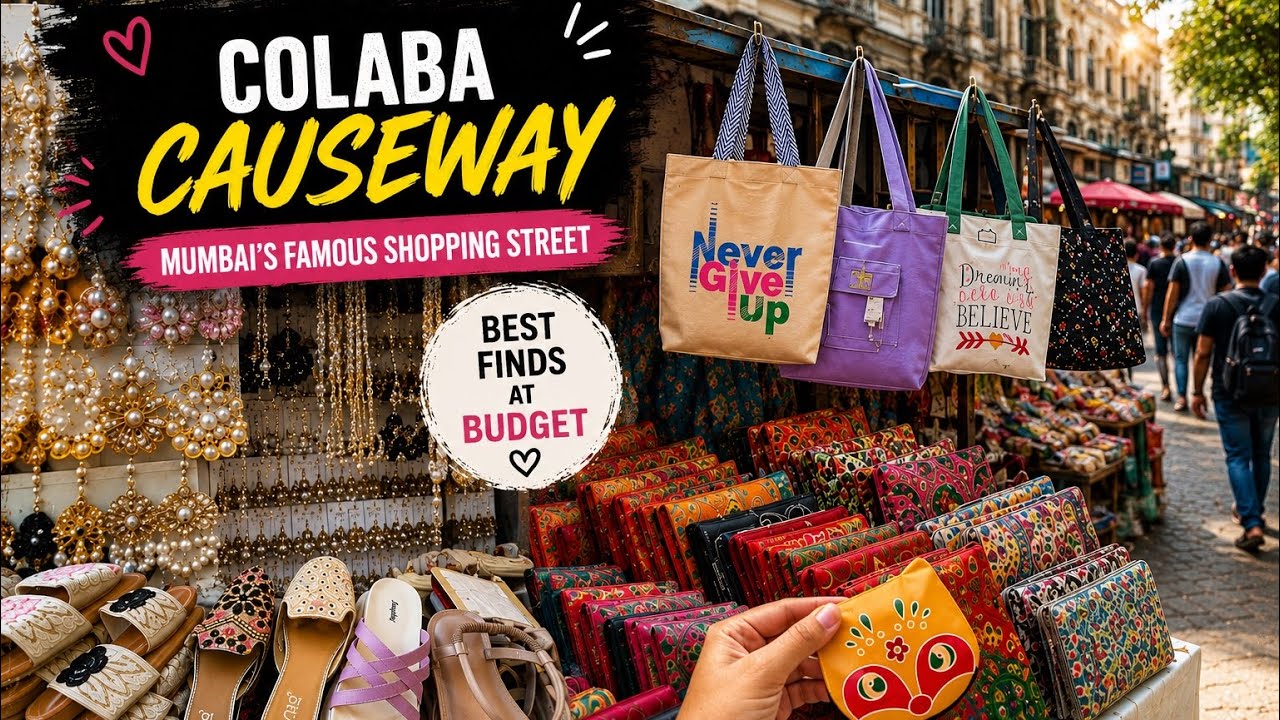 Mumbai Colaba Causeway Market 2026 | Budget Shopping, Street Fashion & Best Deals 🛍️