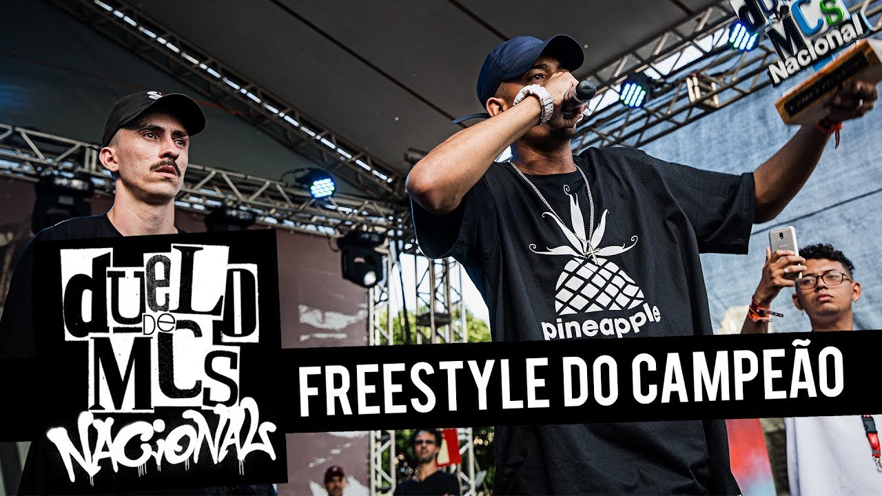 Freestyle do Campe&atilde;o e Entrega do trofeu pelo Cesar MC - Duelo de MCs Nacional 2018