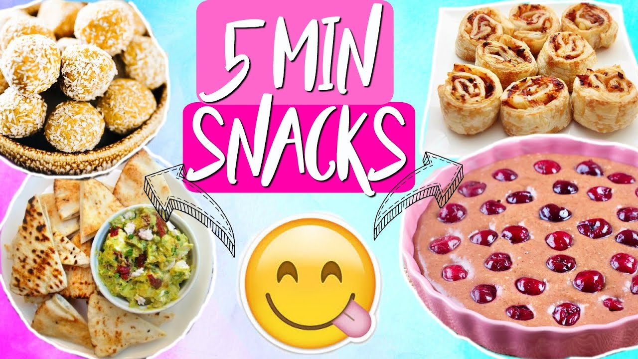 SO YUMMY! 🤤Diese 5 MIN SNACKS MUSST DU PROBIEREN! 👩‍🍳Snacks für den perfekten TV Abend! 📺