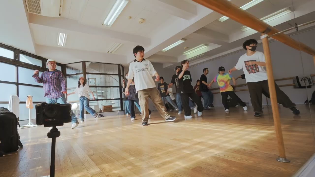 【ハウスダンス基礎】Drop Step & Cross Step & Loose Leg & Lotus routine – House Dance Basic Choreography Vol.21