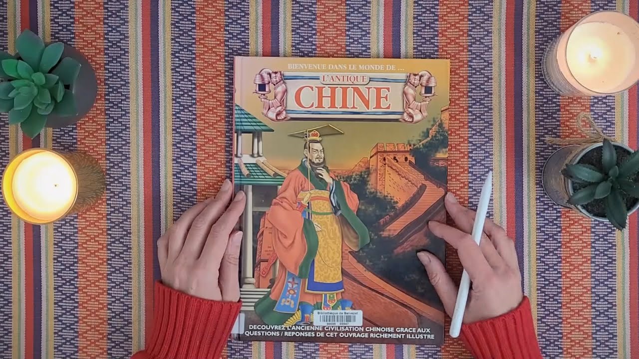 ASMR - la Chine Antique 🎎 - Whispered reading in French