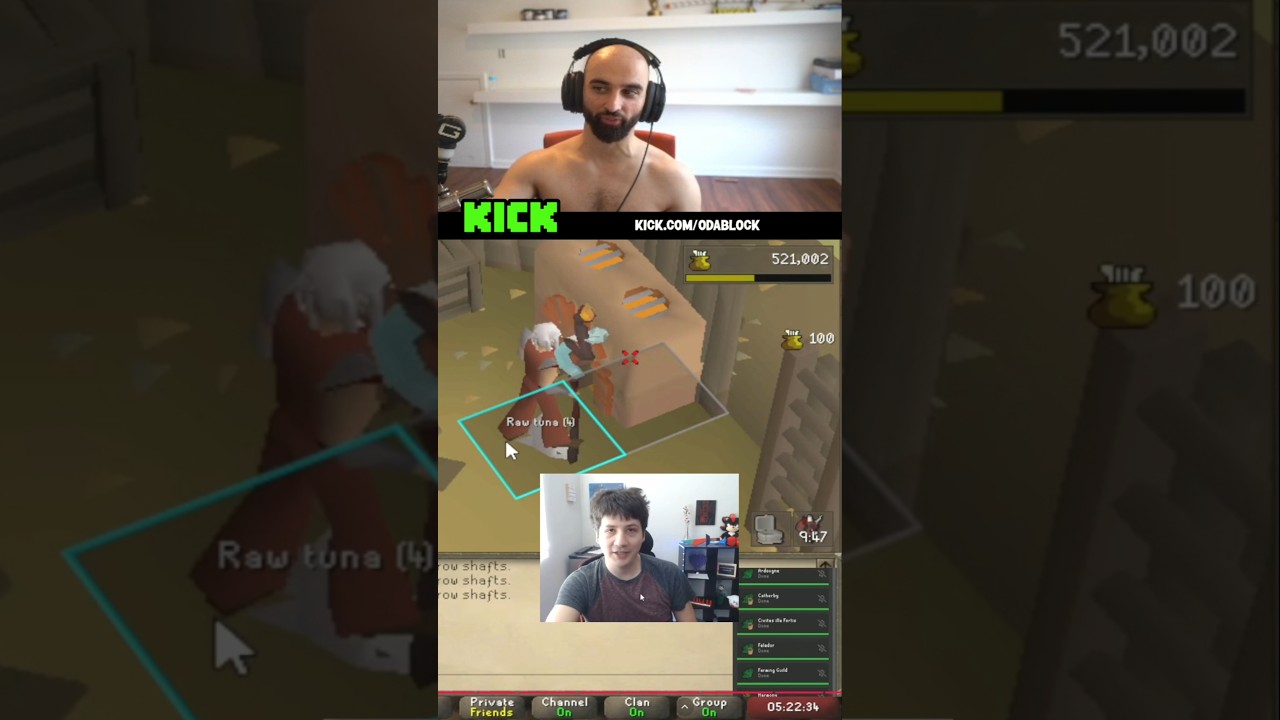 Алфи демонстрирует древние запрещенные технологии... #шорты #osrs #odablock