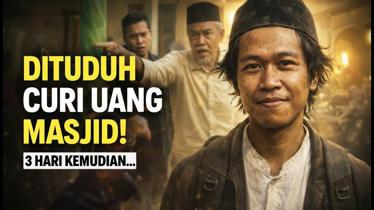 Dituduh Curi Uang Masjid, Santri Ini Hanya Tersenyum Lalu Pergi… 3 Hari Kemudian Tiba tiba…