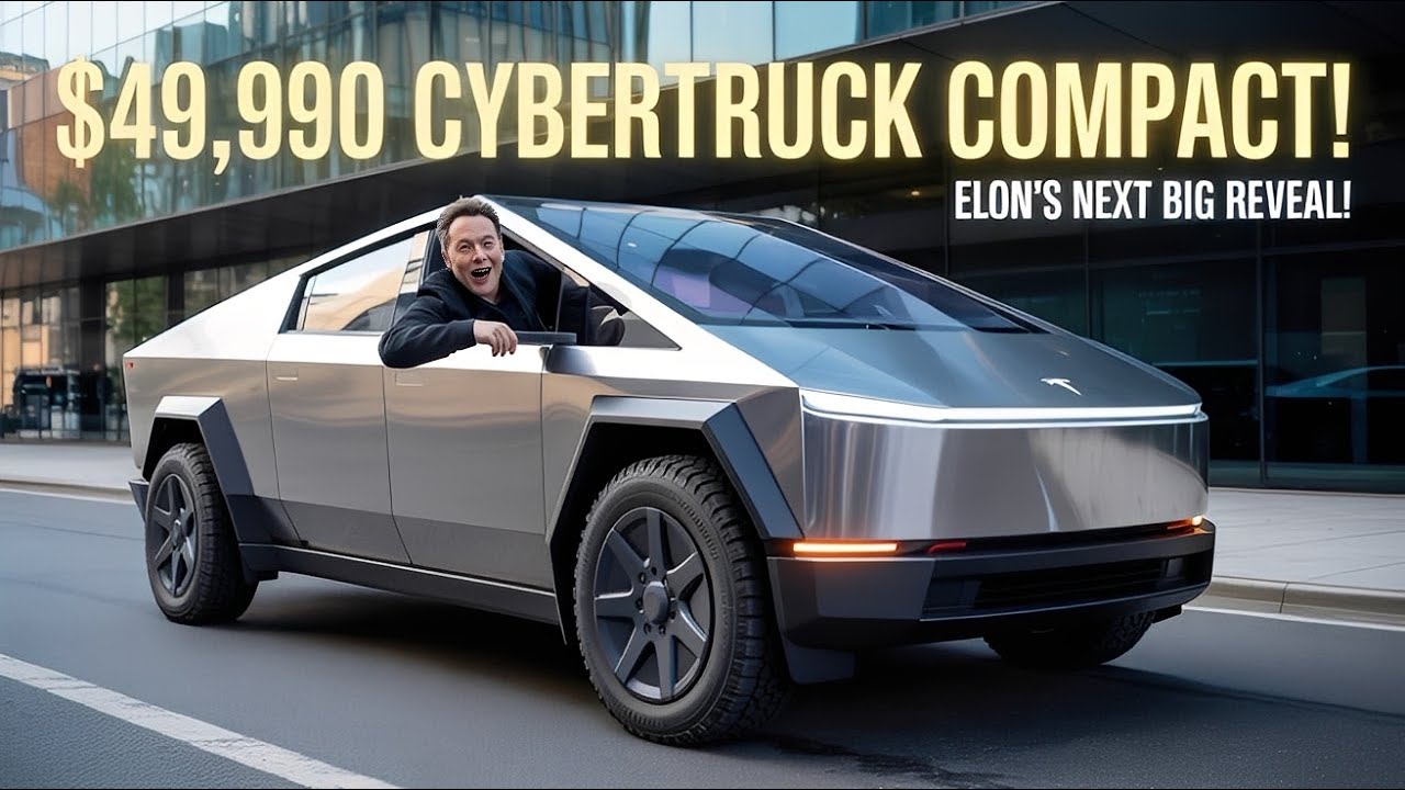 Elon Musk Reveals 2026 Tesla CYBERTRUCK Compact Edition for $49,990 &mdash; Leaked Updates Are INSANE!