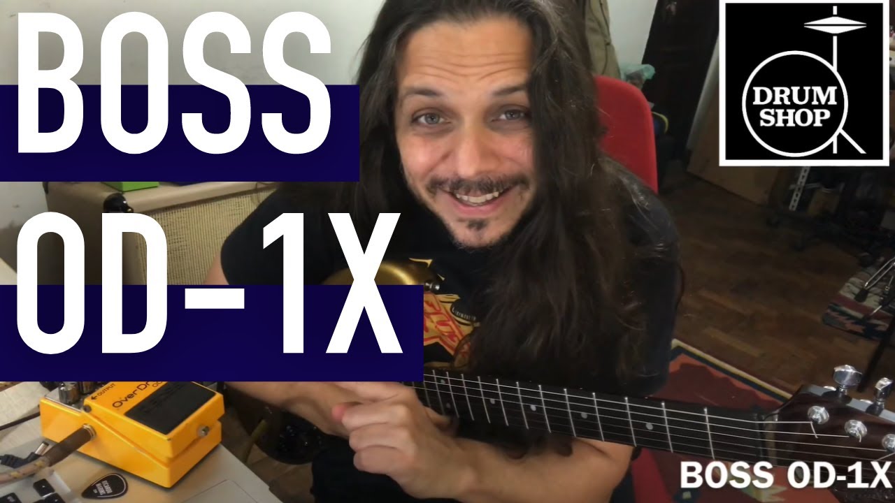 Boss OD-1X - Ricardo Marins e Loja Drum Shop Review