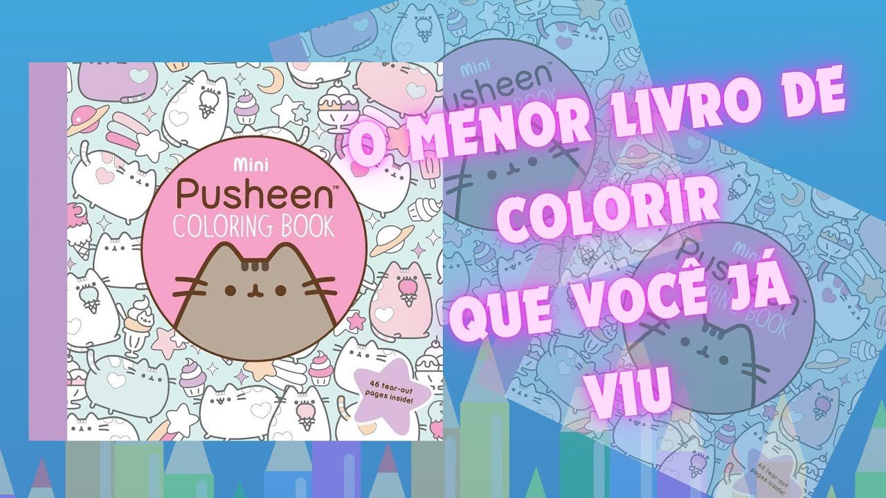 Pusheen - O mini livro de colorir | Meu menor livro da coleção