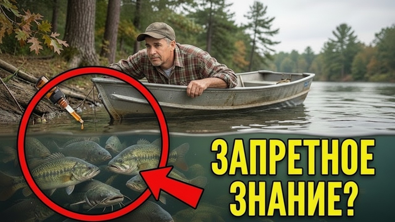 Рыбалка с ОДНОЙ КАПЛЕЙ увеличивает улов на 300% — это СЕКРЕТНЫЙ метод?