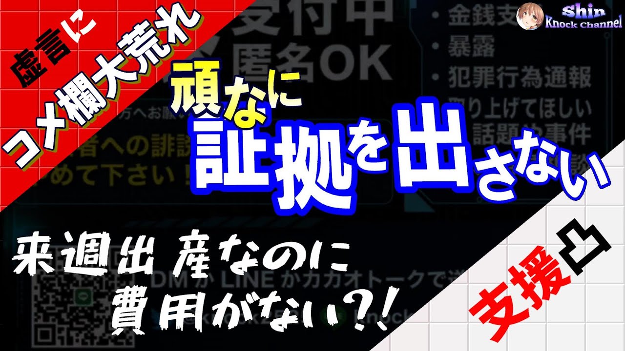 来週出産なのに費用がなくて支援して！頑なに証拠を見せない相談者にコメ欄大荒れ！