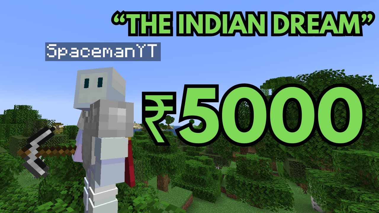 I Won 5000 Rupees In A Minecraft Tournament (Tamil)