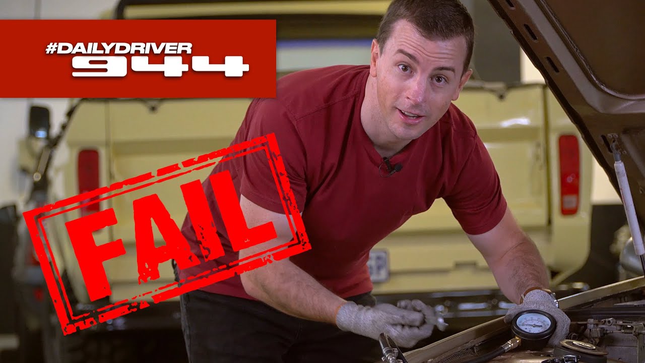 FAIL: Porsche 944 Test 4: Fuel Pressure | DailyDriver944