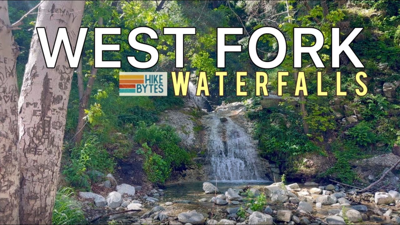 Waterfalls of the West Fork | Scenic Bikeway Trail San Gabriel River & MNTS  | LA Waterfall Hike