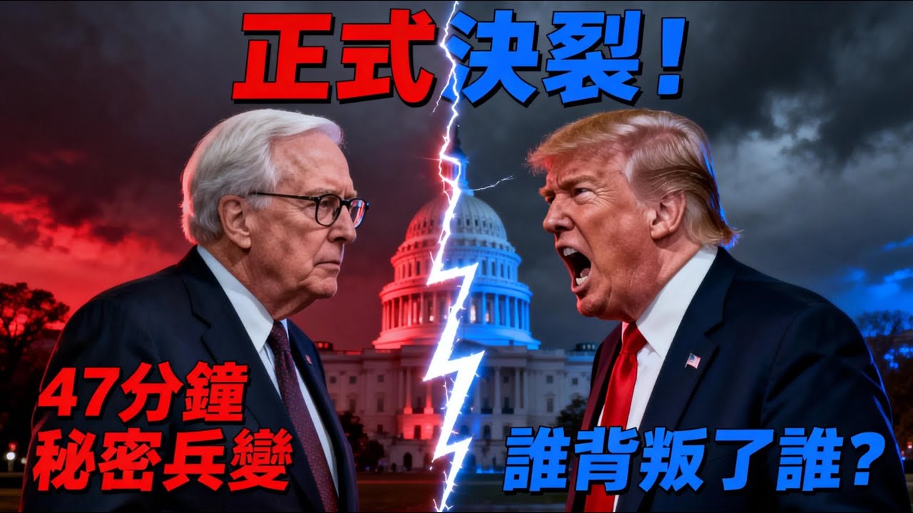 麥康奈爾辦公室密談47分鐘！共和黨爆發水門案以來最大叛亂：特朗普的權力神話正在崩解？