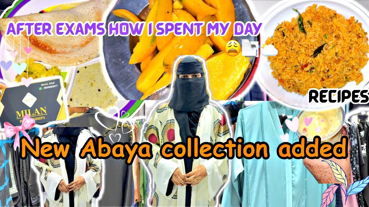 Finally Bata Diya😲😬! Mai Abaya Kahan Se Kharidti Hu🤭🌺| Milan Burqa Designer👘💛|Recipes, Day-out🌥️|