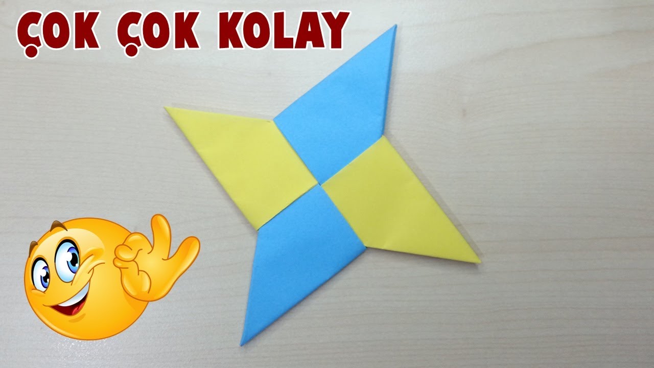 Ninja Yıldızı Yapımı-DIY Ninja Star