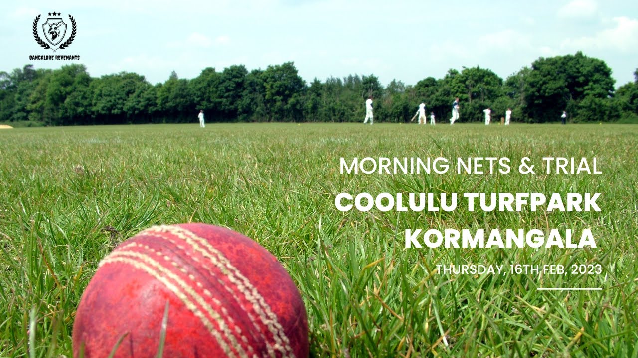 Cricket NETS and Trials | @bangalorerevenants7780 | coolulu turf park Koramangala | 16th Feb