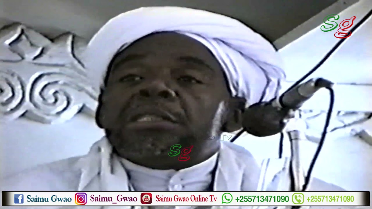 SHEKH KASSIMU BIN JUMAA .HAWATAWEZA KUZIMA NOOR YA UISLAMU MPAKA QIYAMA KITASIMAMA