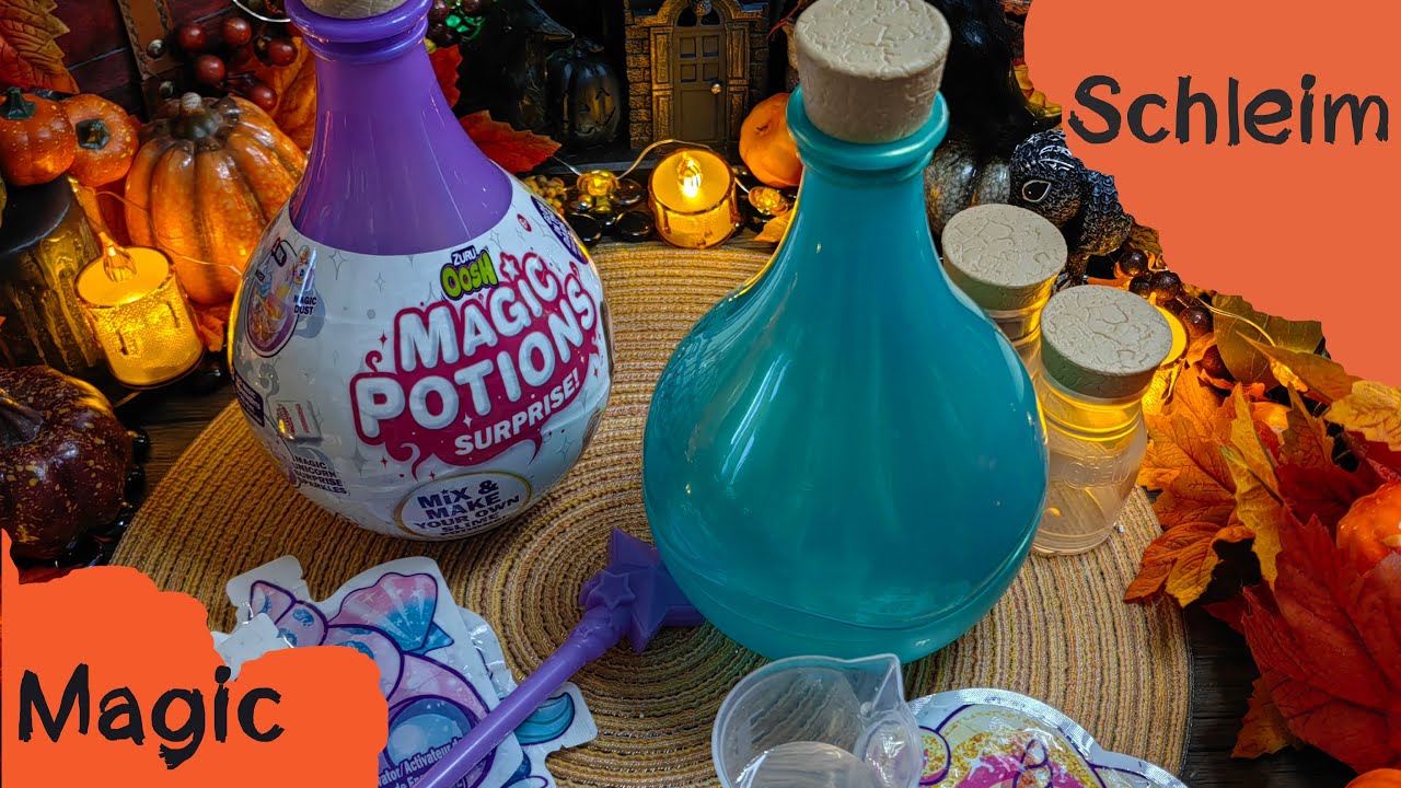 👁️‍🗨️Ich mache Magic Potion Schleim🛍️🎨 #actionhaul #test