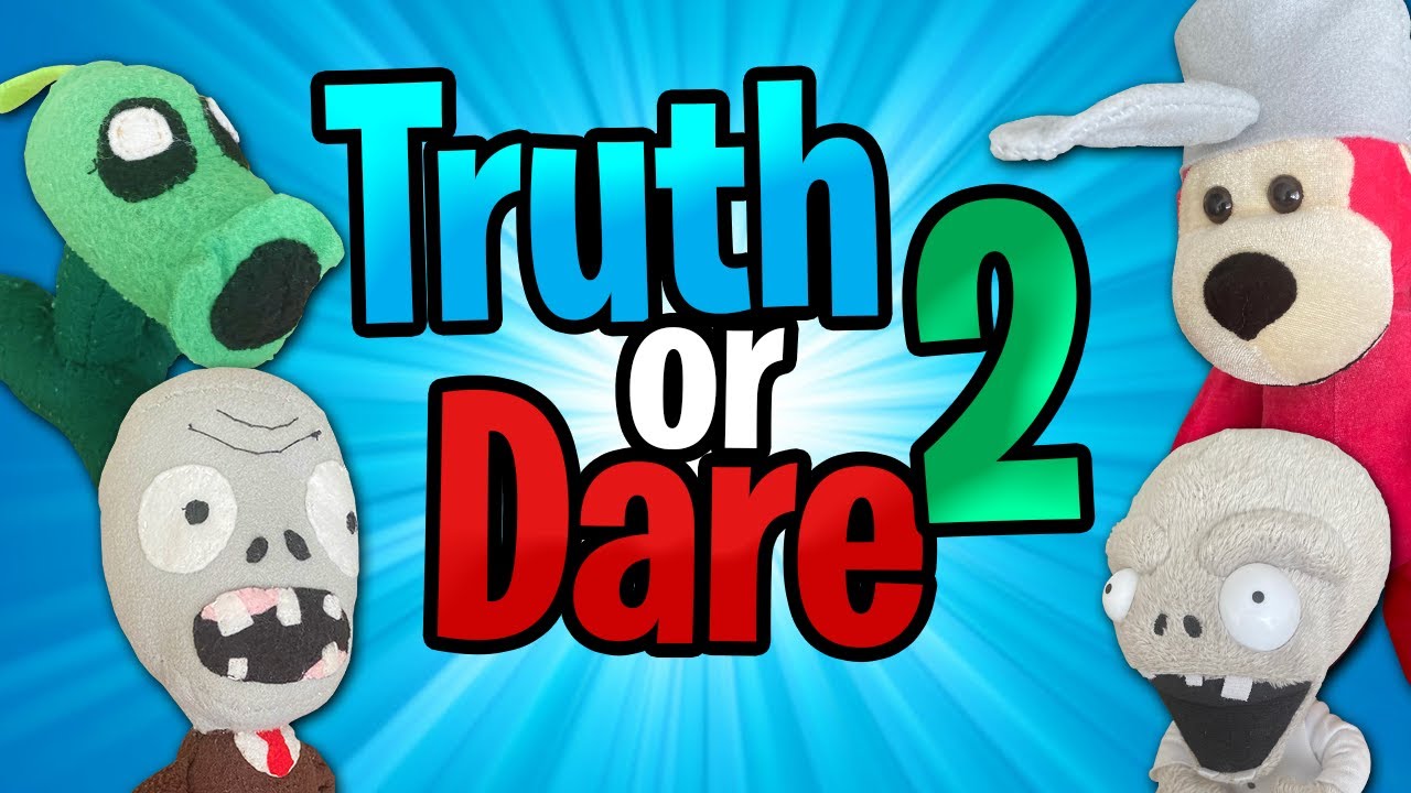 Plants vs Zombies Plush - Truth or Dare 2!