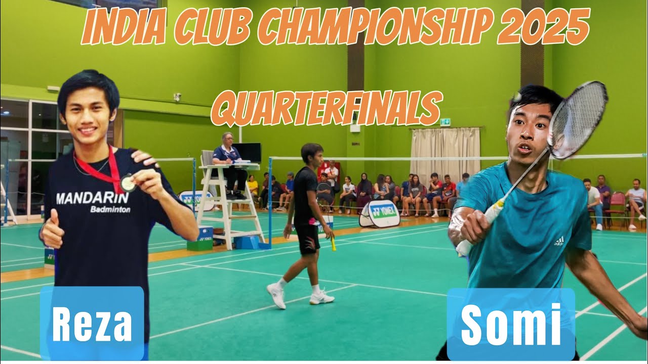 Thrilling finish Reza🇮🇩 vs Somi🇮🇩￼ INDIA CLUP CHAMPIONSHIP 2025