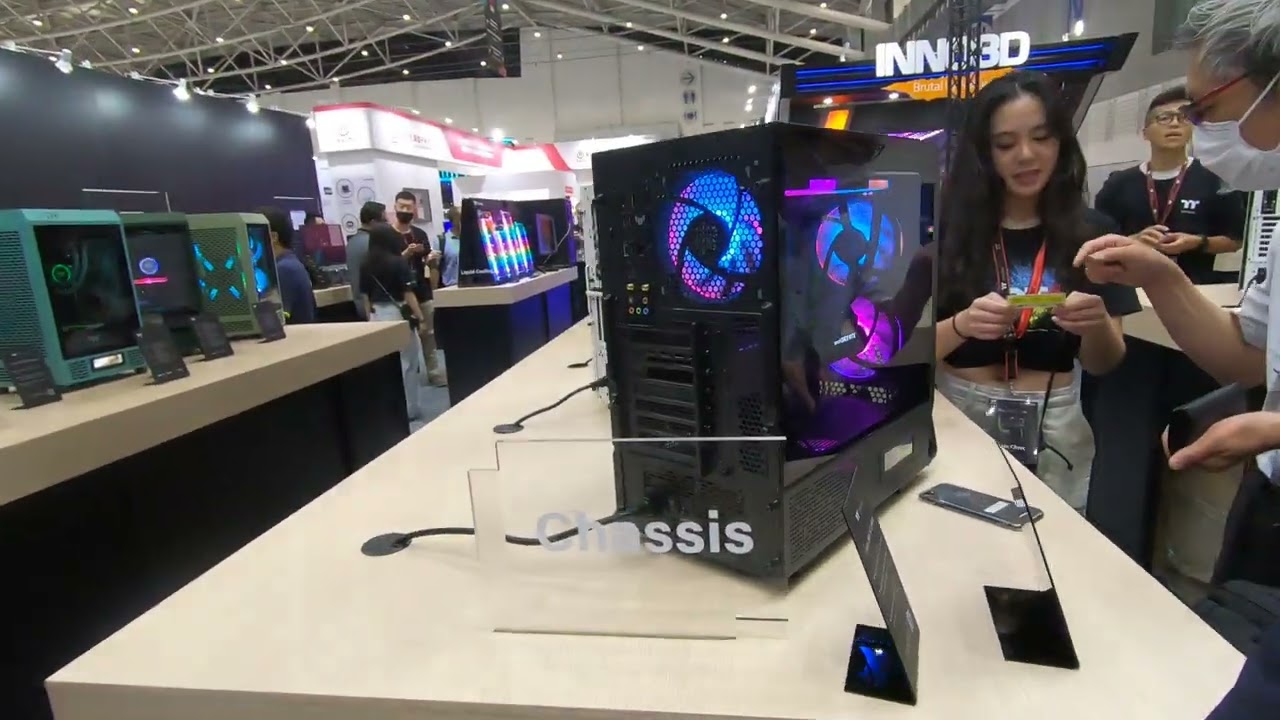Computex 2023 Thermaltake, Exhibitor Booth walkthrough - Computex TAIPEI 2023