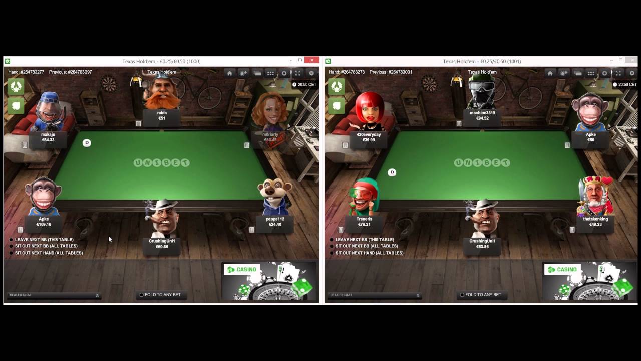 Стратегия кэш-покера &mdash; разгром Unibet 50nl, часть 2