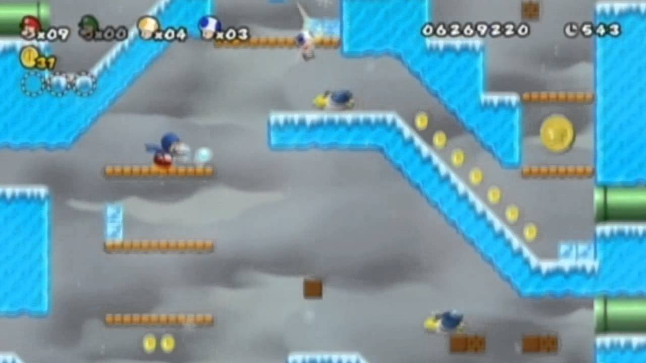 New Super Mario Bros. Wii co-op walkthrough (with commentary) Part 36
