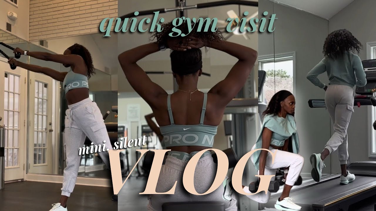 Full Body Workout | 45-Minute Gym Visit | Interval Run & Weights