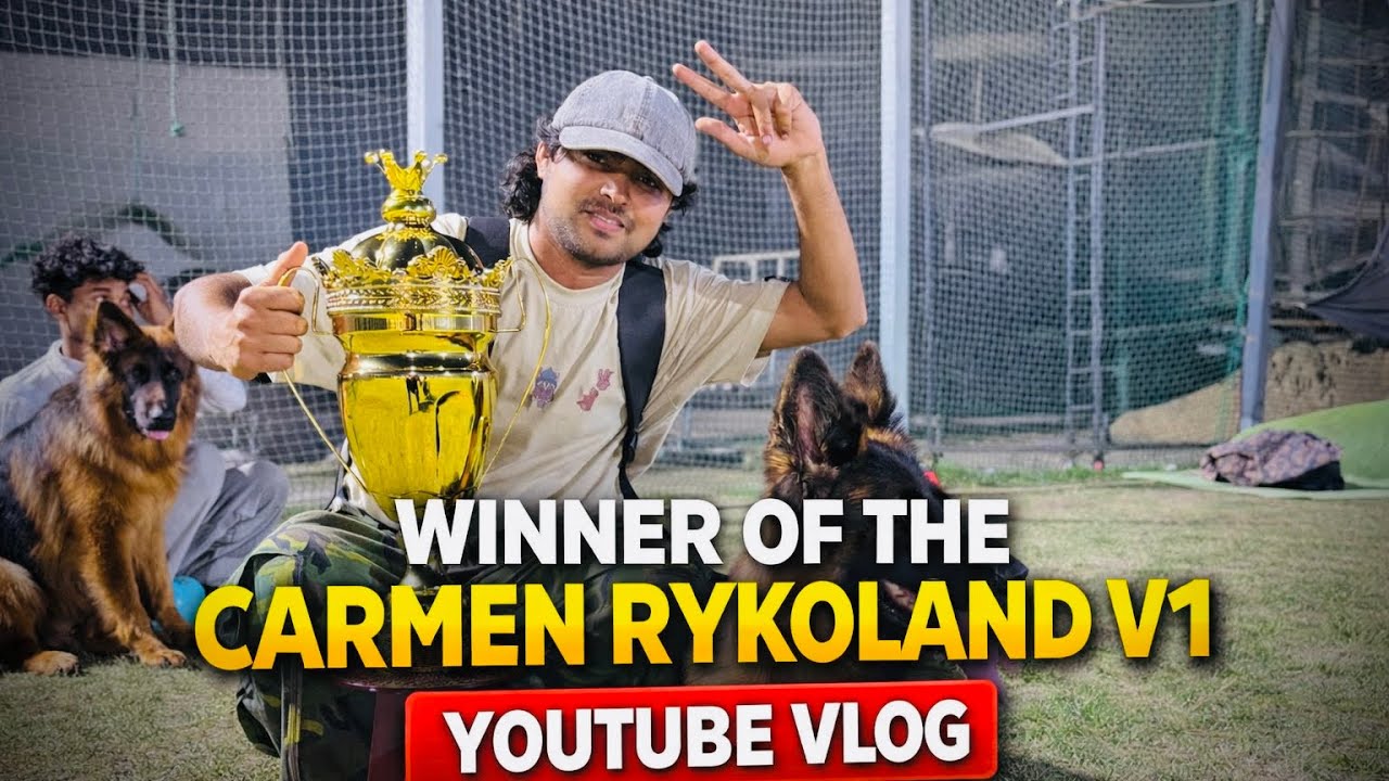 WINNER OF THE CARMEN V1 || YOUTUBE VLOG🐶 | @Vlog_with_Andy 
