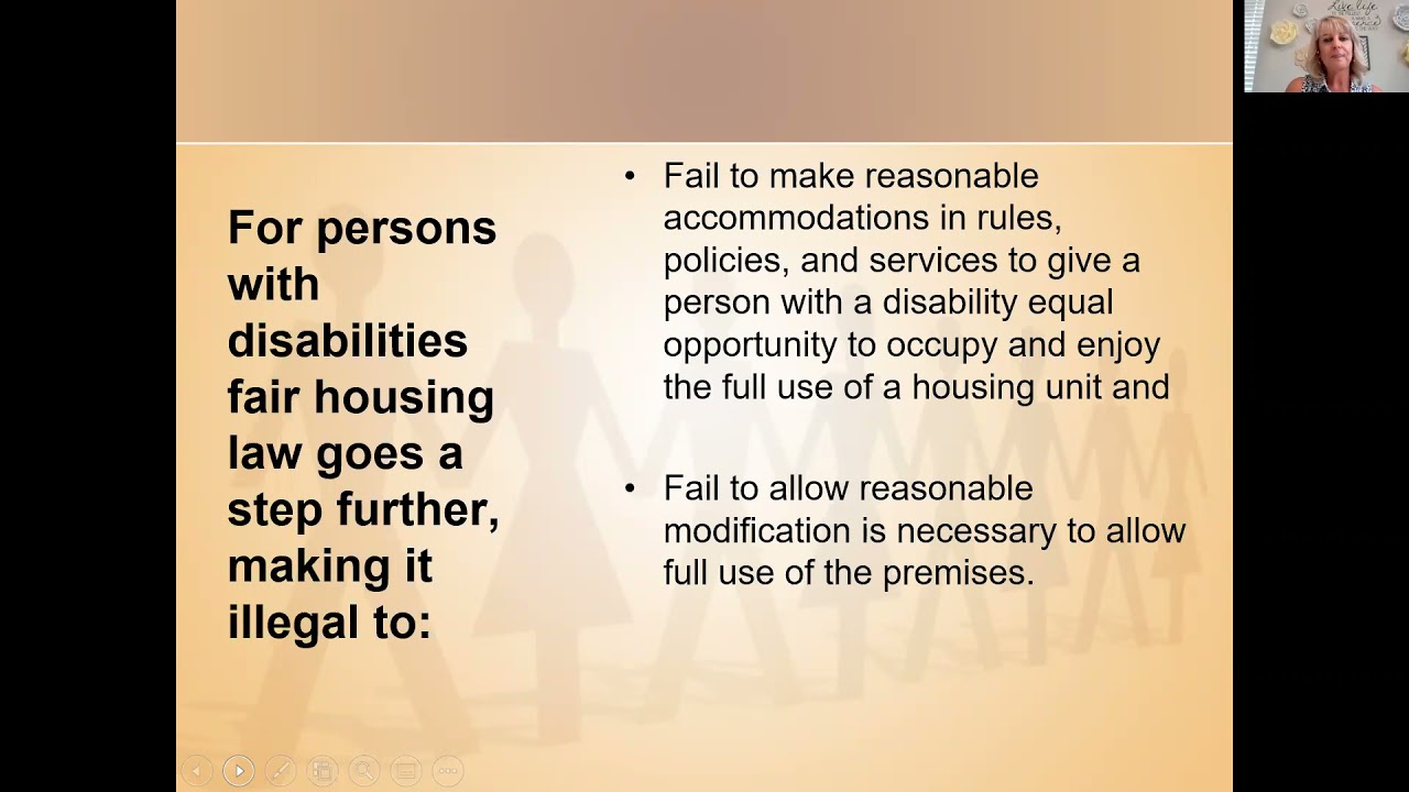 Managing Reasonable Accommodations & Modifications: Clarifying Processes, Legalities, and Compliance