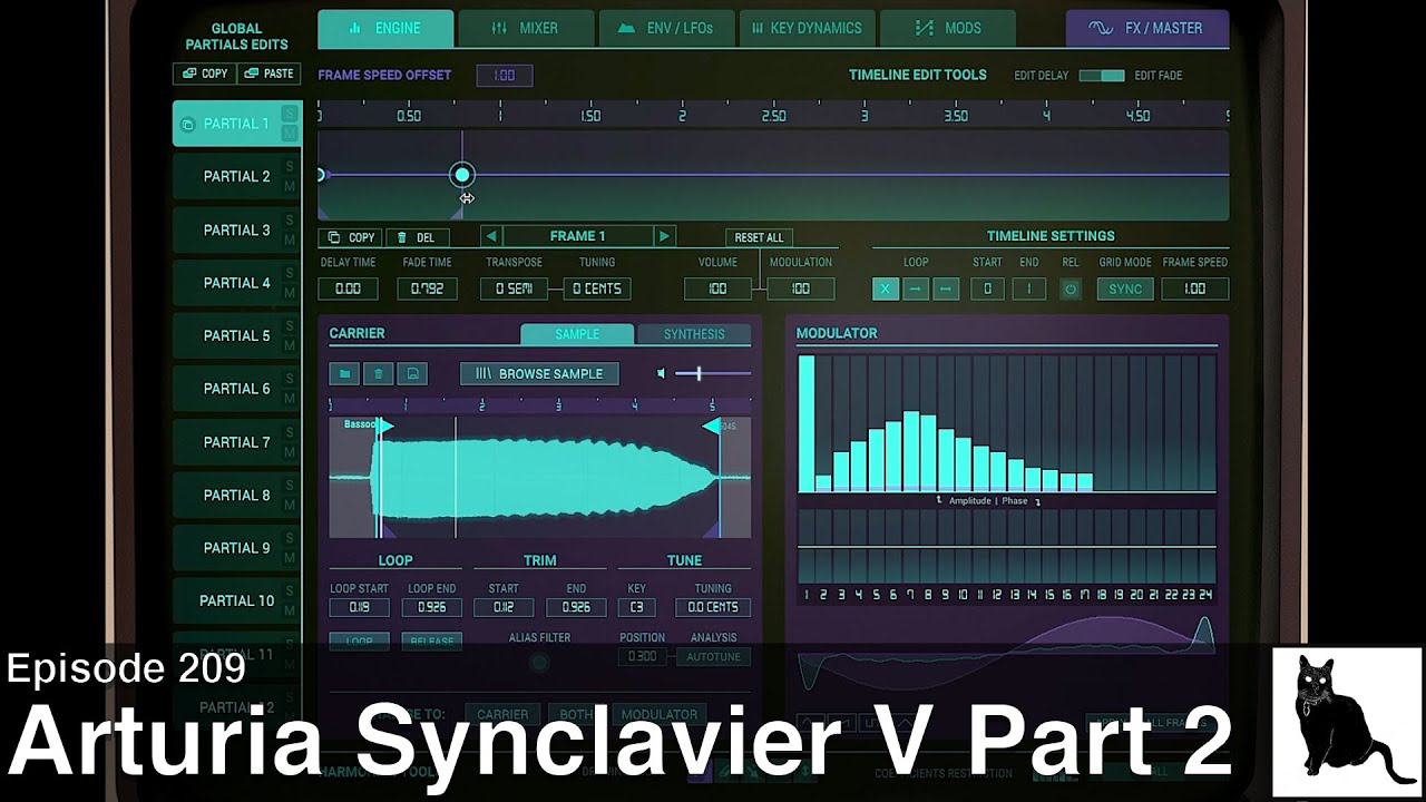 Arturia Synclavier V (Part 2, Sound Creation)