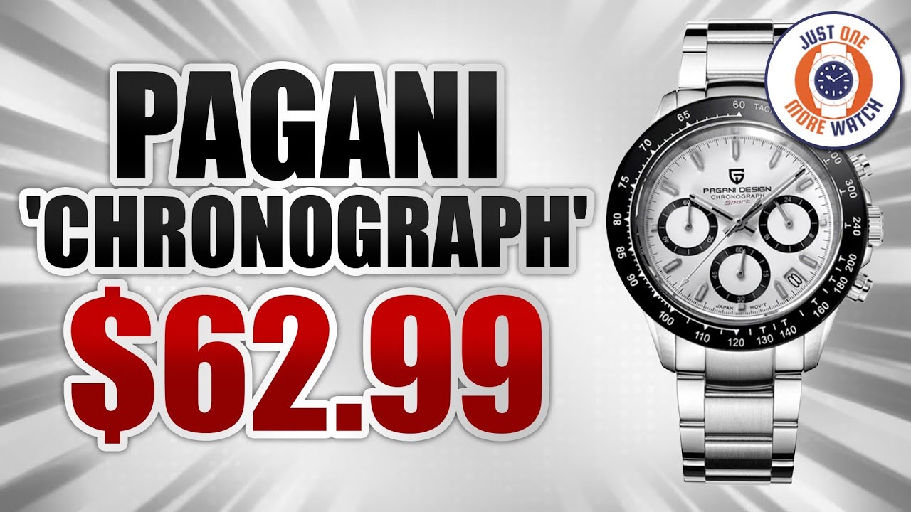 The $62.99 Pagani 'Chronograph' Full Review!