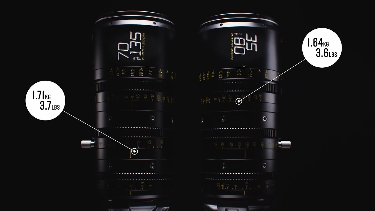 Introducing DZOFILM Catta ACE 35-80&70-135mm Cine Zoom Lenses
