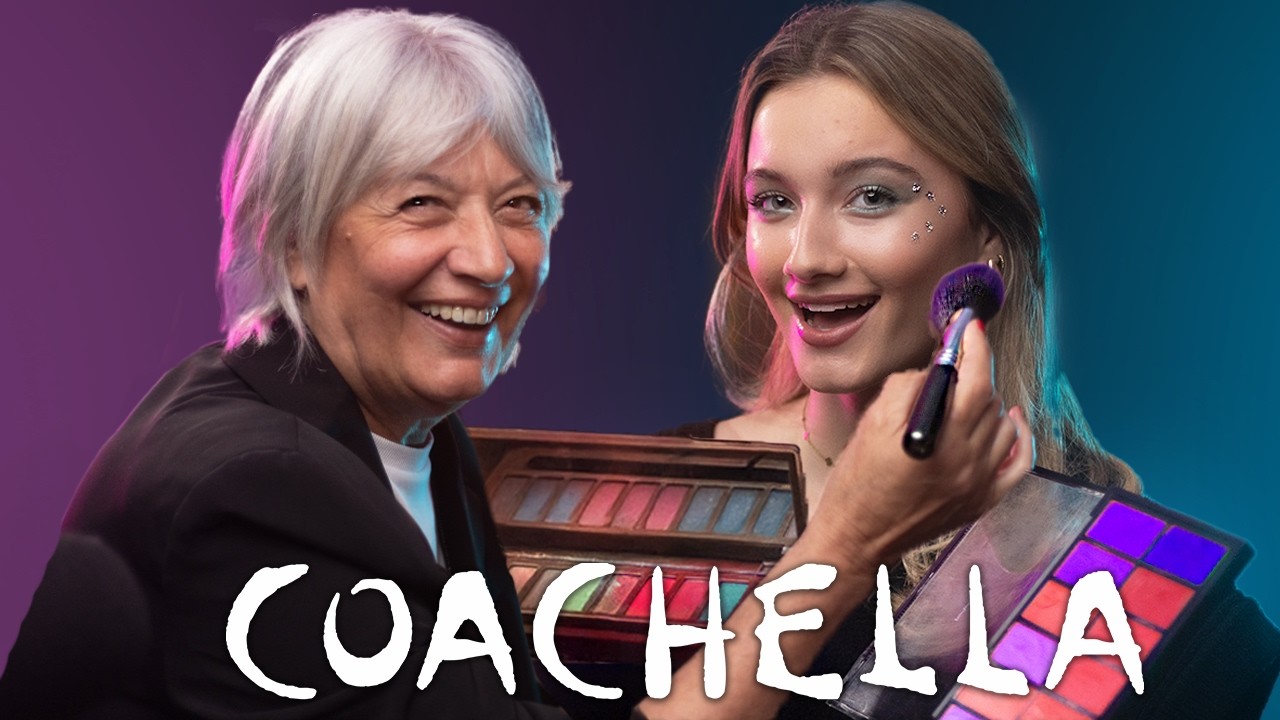 ASMR - Make-Up Artist Does My Coachella Make-Up!