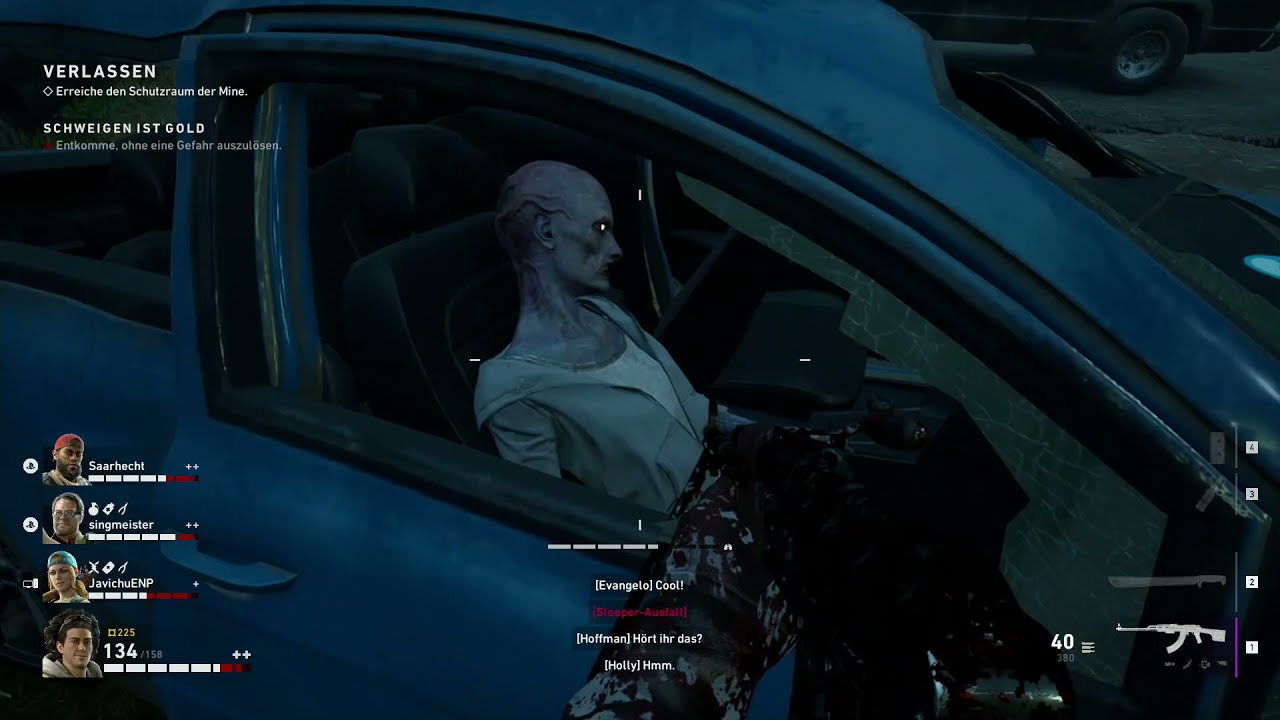 Back 4 Blood - Easter Egg Service Bell / Zombie in a car