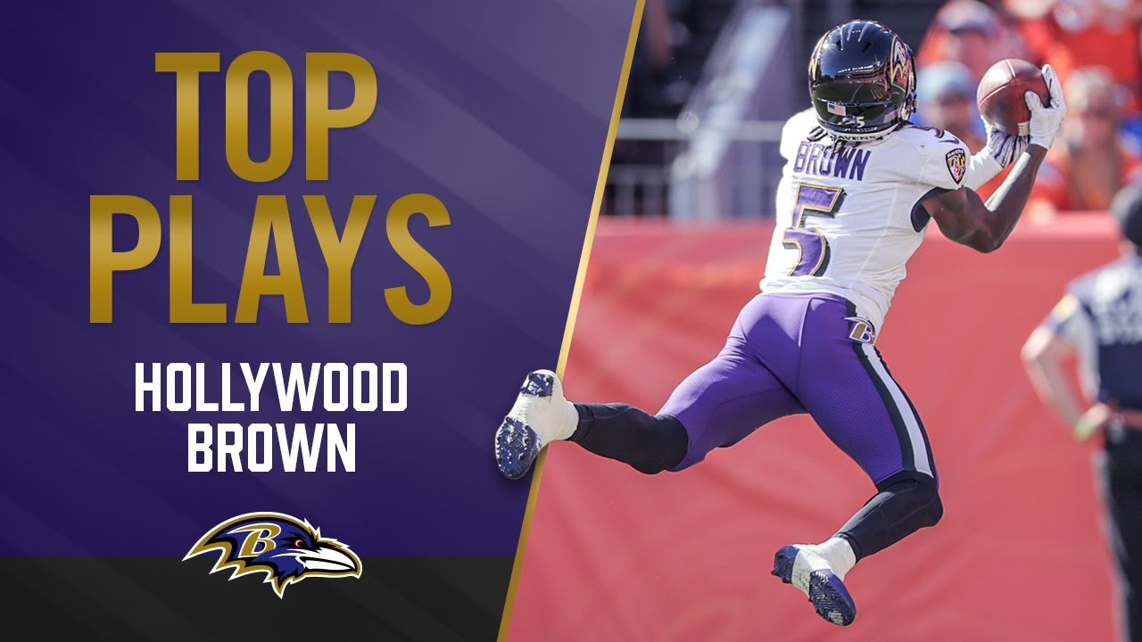 Hollywood Brown&rsquo;s Top Plays At the Bye | Baltimore Ravens