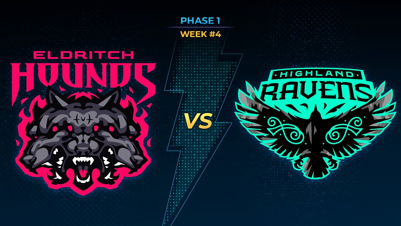 SMITE Pro League Season X: Phase 1 Week 4 Eldritch Hounds Vs Highland Ravens
