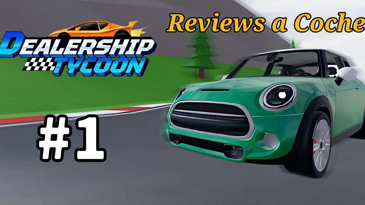 Probando COCHES en dealership tycoon! Roblox 