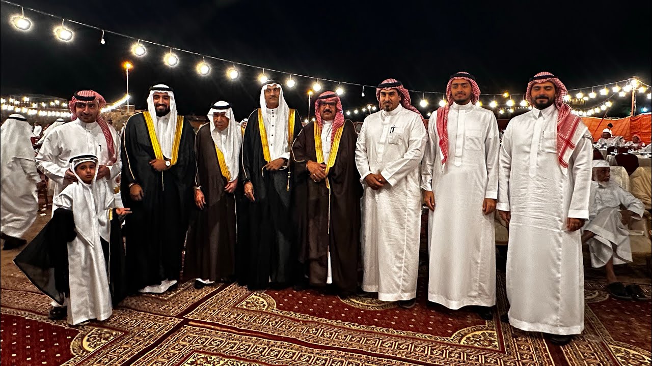 اللقاءات بحفل زفاف هشام بن فهد بن عبدالله بن عباس بن عساف بن جزاء الاحمدي الحربي ، في رحقان