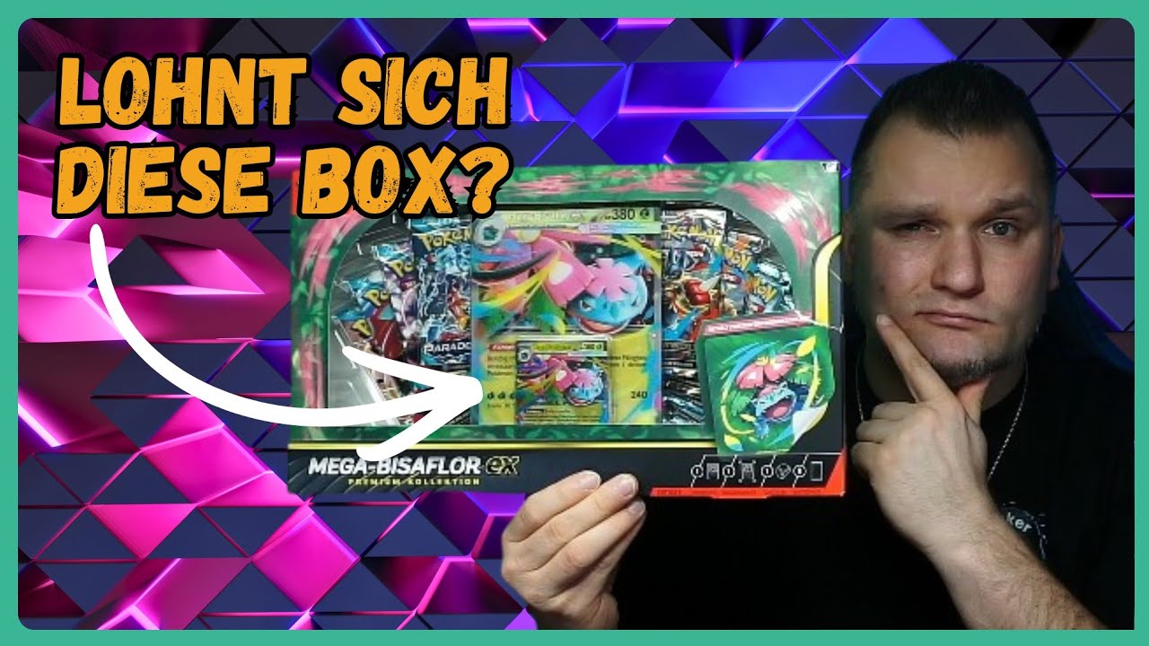 Lohnt sich die Bisaflor EX Kollektion?! Boosterauswahl und Wert der Karten! Hatte ich mal Glück?