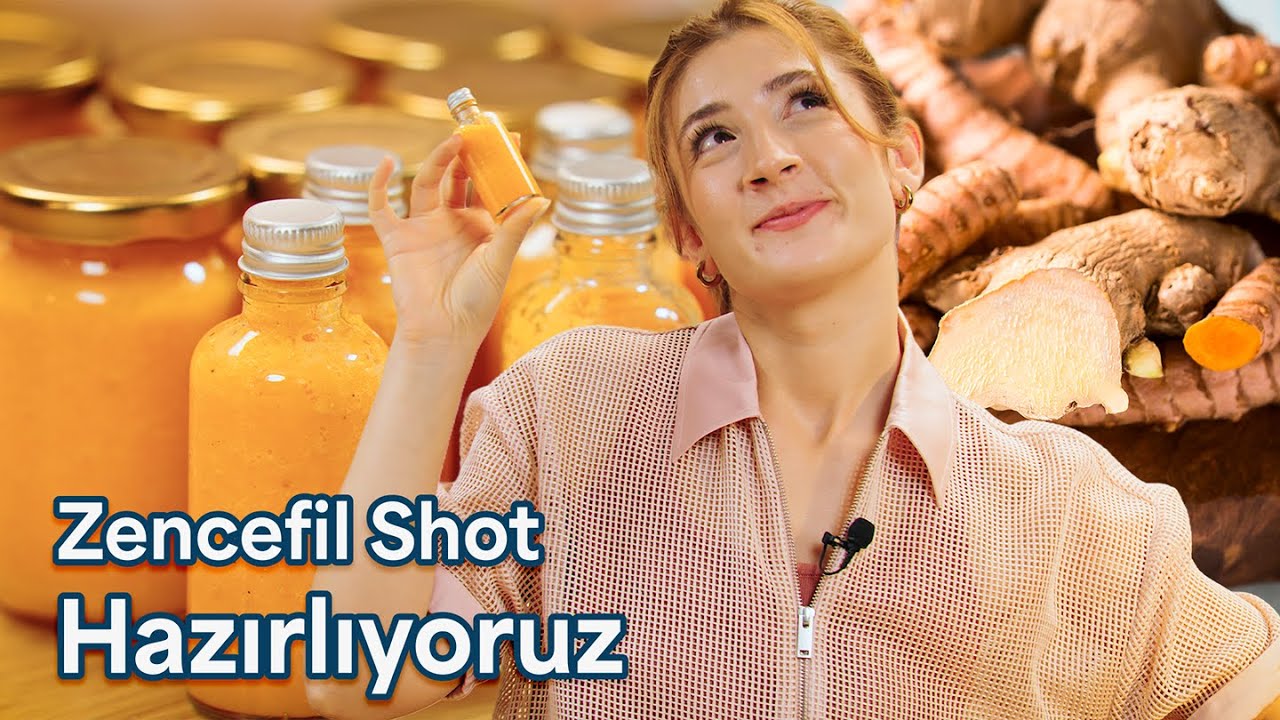 Zencefil (Ginger) Shot Tarifi🫚🍋 🍊